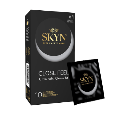 Безлатексные премиум-презервативы с плотной посадкой – SKYN Close Feel, 10 шт.