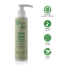 BIO-лубрикант на водній основі з екстрактом алое вера – Orgie Bio Aloe Vera Intimate Gel, 100 мл