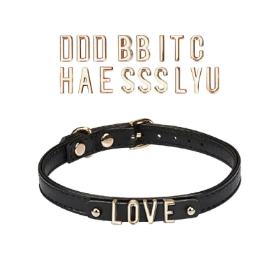 Чокер с съемными буквами – Liebe Seele DIY Choker, 21 буква в комплекте