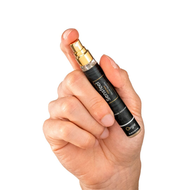 Чоловічі парфуми з феромонами та цитрусово-деревним ароматом – Orgie Sensfeel for Man Travel Size, 10 мл