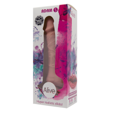 Двошаровий фалоімітатор – Alive Adam Flesh S, силікон і Silexpan, діаметр 3.5 см