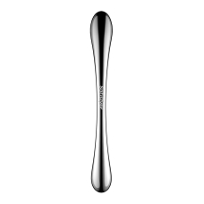 Двосторонній металевий дилдо – Satisfyer Cosmic Crest 1, підходить для нагрівання та охолодження