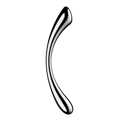 Двосторонній металевий дилдо Satisfyer Cosmic Crest 1 24 см для температурної стимуляції
