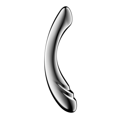 Двосторонній сталевий дилдо Satisfyer Pure Gravity 3 21 см, діаметр 4 см