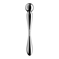 Двосторонній металевий дилдо – Satisfyer Star Force 2, підходить для нагрівання та охолодження
