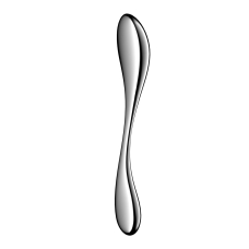 Двосторонній металевий дилдо – Satisfyer Star Force 3, підходить для нагрівання та охолодження, дуже важкий