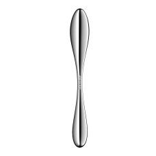 Двосторонній металевий дилдо – Satisfyer Star Force 3, підходить для нагрівання та охолодження, дуже важкий