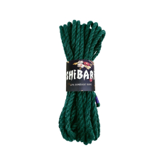 Джутова мотузка для шибарі – Feral Feelings Shibari Rope, 8 м, зеленого кольору