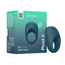 Ерекційне смарт-віброкільце – We-Vibe Pivot 2, графітового кольору