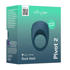 Ерекційне смарт-віброкільце – We-Vibe Pivot 2, графітового кольору