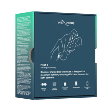 Ерекційне смарт-віброкільце – We-Vibe Pivot 2, графітового кольору
