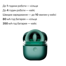 Умное виброкольцо для эрекции – Zalo Apis, бирюзово-зеленое, зарядный кейс, до 4 часов автономной работы