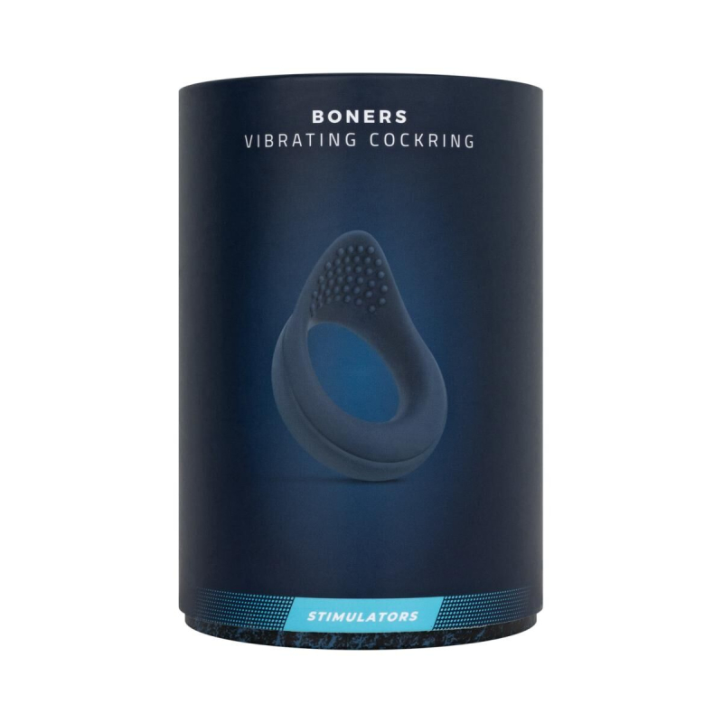 Ерекційне віброкільце зі стимуляцією промежини – Boners Vibrating Cock Ring