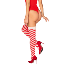 Еротичні різдвяні панчохи – Obsessive Kissmas, розмір S/M