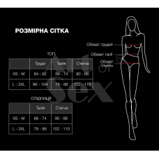 Еротичний костюм секретарки – Art of Sex Nicole, розмір L–2XL, окуляри, топ та спідниця