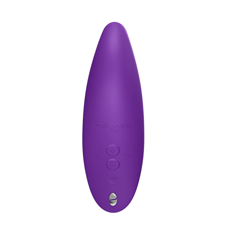 Фіолетовий вакуумний смарт-стимулятор для пар із технологією Pleasure Air – We-Vibe Melt 2 Purple, 13,8 см