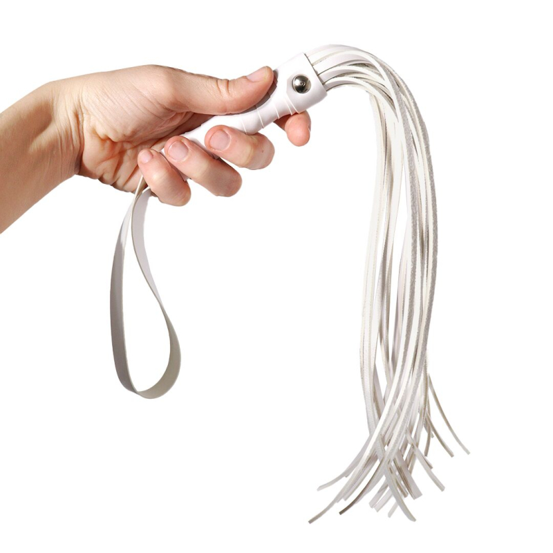 Флогер – Art of Sex Flogger, білого кольору