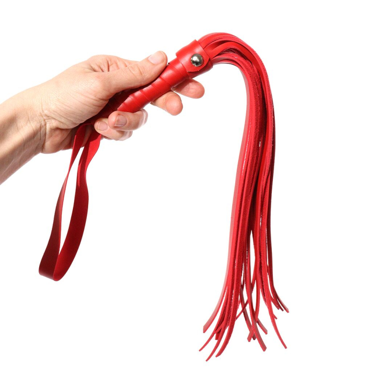 Флогер – Art of Sex Flogger, червоного кольору