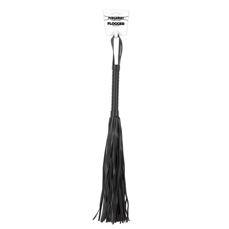 Флогер – Punishment Flogger черного цвета