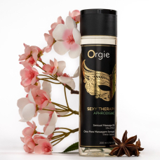 Гібридна чуттєва масажна олія з афродизіаком – Orgie Sexy Therapy Aphrodisiac, 200 мл