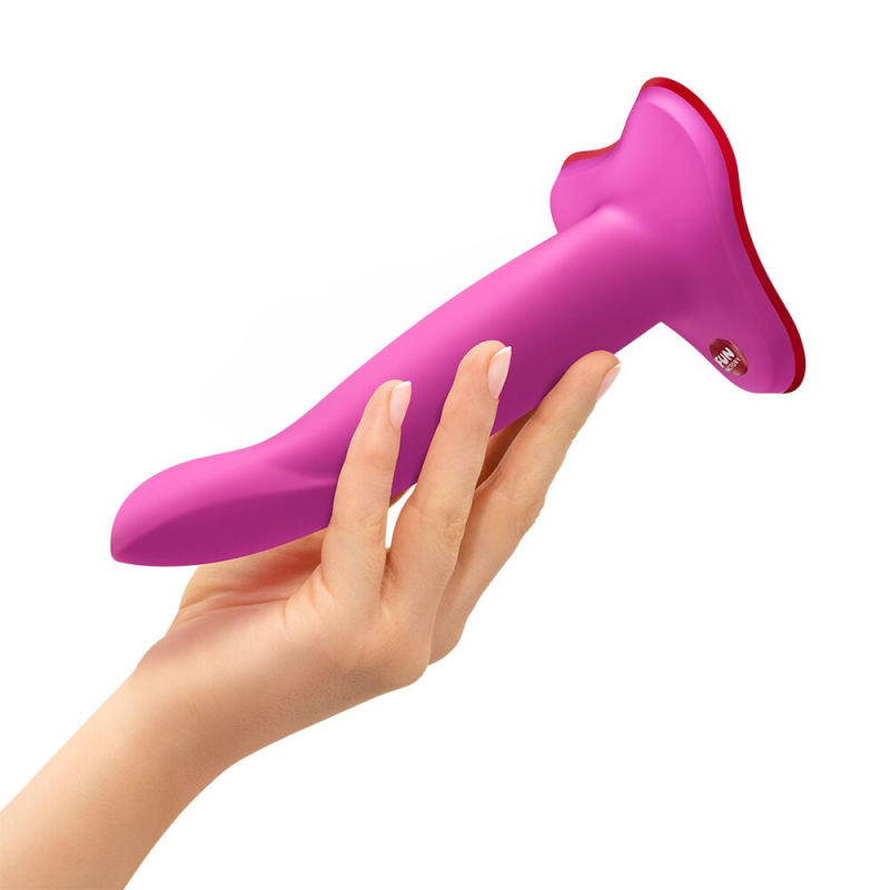 Гибкий фаллоимитатор с эффектом памяти – Fun Factory LIMBA FLEX M, пурпурный, для стимуляции точки G