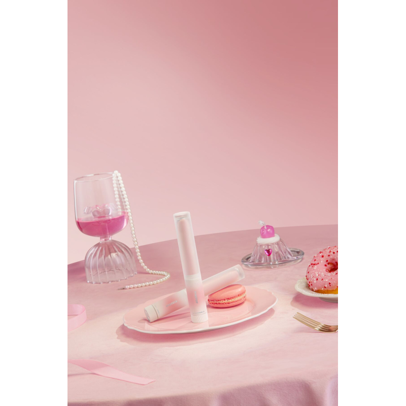 Гнучкий вібратор-помада – KISSTOY Pop Cherry, 7 режимів, 2 мотори та підігрів