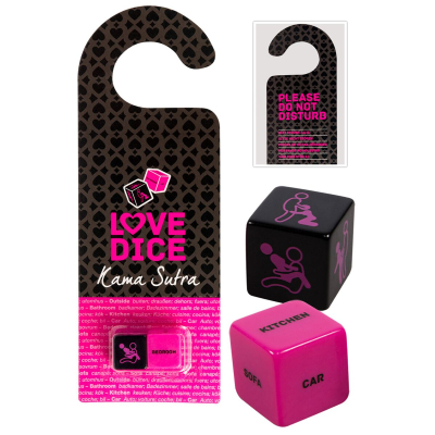 Игральные кубики Love Dice с позами Камасутры – Tease & Please Kama Sutra
