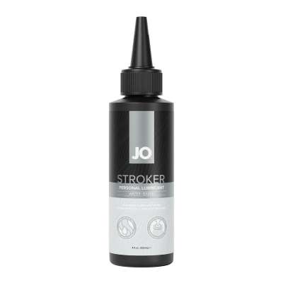 Густий лубрикант для мастурбаторів – JO Stroker Lubricant, 120 мл, на водній основі, з аплікатором