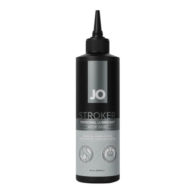 Густий лубрикант для мастурбаторів – JO Stroker Lubricant, 240 мл, на водній основі, з аплікатором
