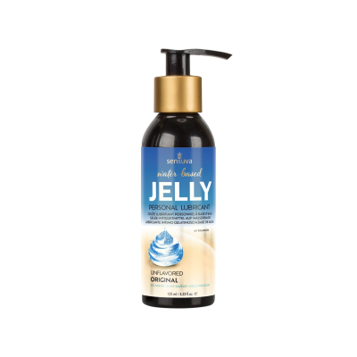 Густой лубрикант на водной основе – Sensuva Jelly Water-Based, 125 мл, подходит для анального секса