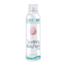 Ігриста масажна піна зі смаком солодкої вати – Amoreane Sparkling Body Foam Cotton Candy, 150 мл