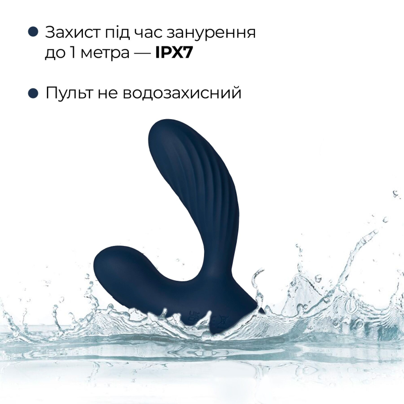 Інтерактивний масажер простати та вібратор точки G з підігрівом, поворотом стовбура і пультом ДК – Svakom Vick Neo 2, 10,2 см