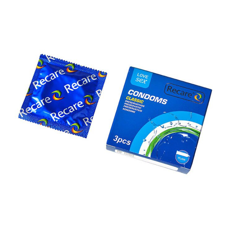 Классические презервативы – Recare Classic Condoms, 3 шт.