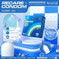 Классические презервативы – Recare Classic Condoms, 3 шт.