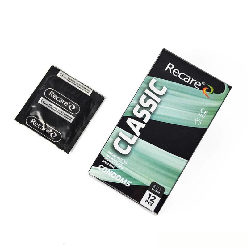 Класичні презервативи в голографічному пакованні – Recare Holographic Classic Condoms, 12 шт.