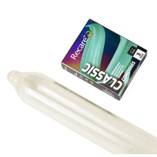 Классические презервативы в голографической упаковке – Recare Holographic Classic Condoms, 3 шт.