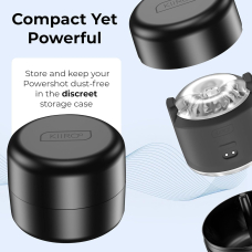 Компактный интерактивный мастурбатор 2-в-1 – KIIROO PowerShot, с вибрацией и двумя вибромоторами