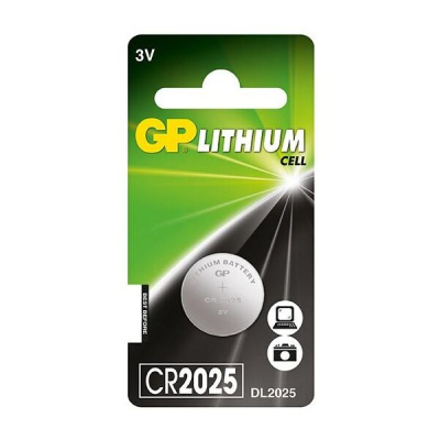 Литиевая батарейка – GP Lithium CR2025