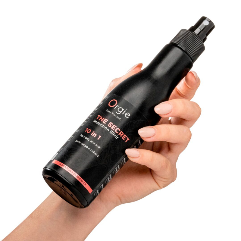 Лосьйон-еліксир з феромонами для тіла та волосся – Orgie The Secret Seduction Elixir 10 in 1, 200 мл