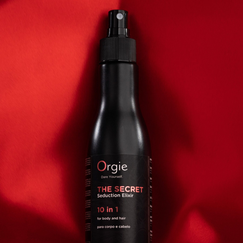 Лосьйон-еліксир з феромонами для тіла та волосся – Orgie The Secret Seduction Elixir 10 in 1, 200 мл