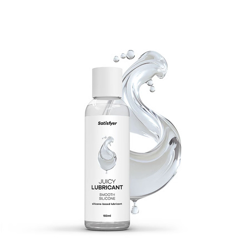 Лубрикант на силіконовій основі – Satisfyer Juicy Lubricant Smooth Silicon, 150 мл