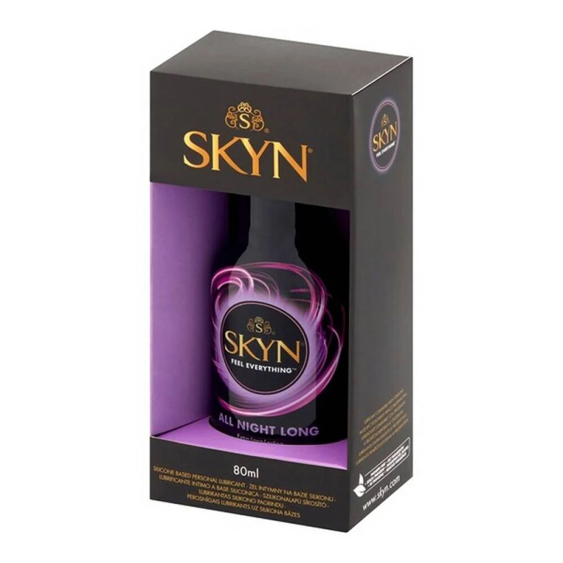 Лубрикант на силіконовій основі – SKYN All Night Long, 80 мл, із чистим складом