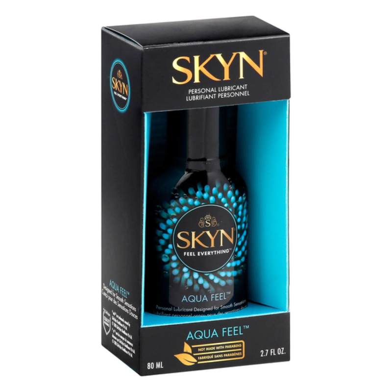 Лубрикант на водной основе – SKYN Aqua Feel, 80 мл, с экстрактом алоэ и витамином E