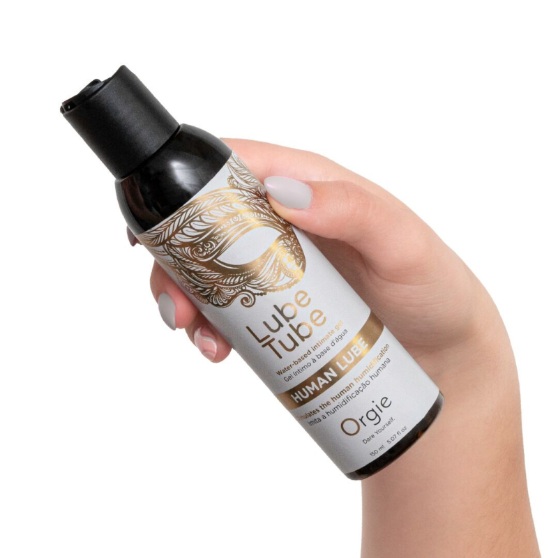 Лубрикант на водній основі з імітацією природної змазки та слини – Orgie Lube Tube Human Lube, 150 мл