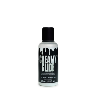 Лубрикант на водній основі з імітацією сперми – Creamy Glide, 75 мл, 95% натуральних інгредієнтів