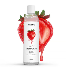 Лубрикант на водній основі з насиченим ягідним смаком – Satisfyer Juicy Lubricant Blast Berry, 300 мл