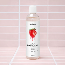 Лубрикант на водній основі з насиченим ягідним смаком – Satisfyer Juicy Lubricant Blast Berry, 300 мл