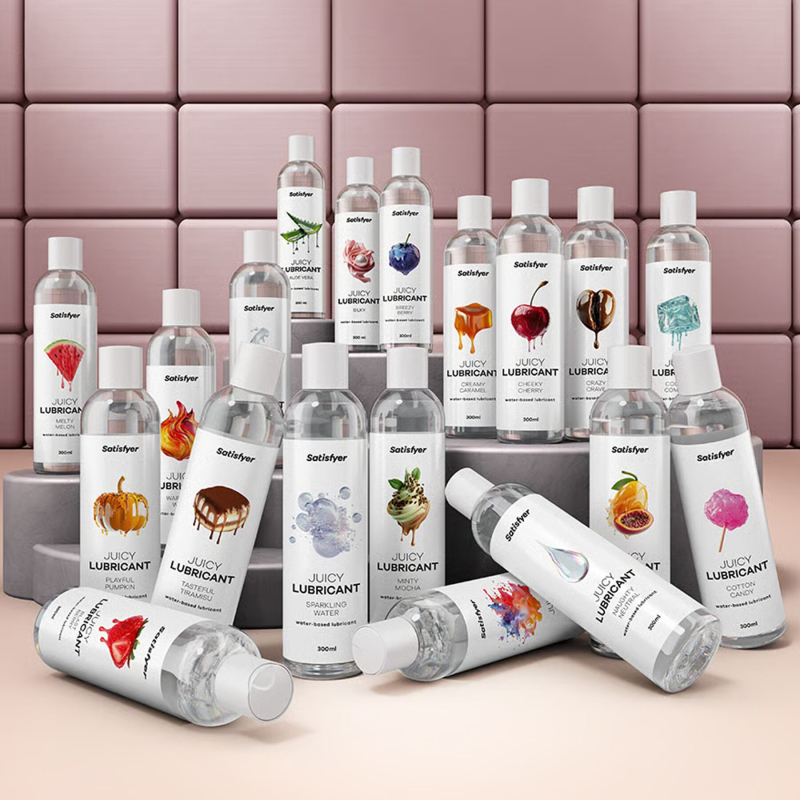 Лубрикант на водній основі з насиченим ягідним смаком – Satisfyer Juicy Lubricant Blast Berry, 300 мл