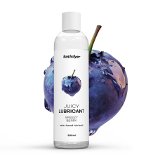 Лубрикант на водній основі з ягідним смаком – Satisfyer Juicy Lubricant Breezy Berry, 300 мл