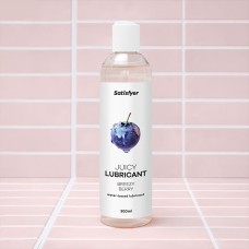 Лубрикант на водній основі з ягідним смаком – Satisfyer Juicy Lubricant Breezy Berry, 300 мл